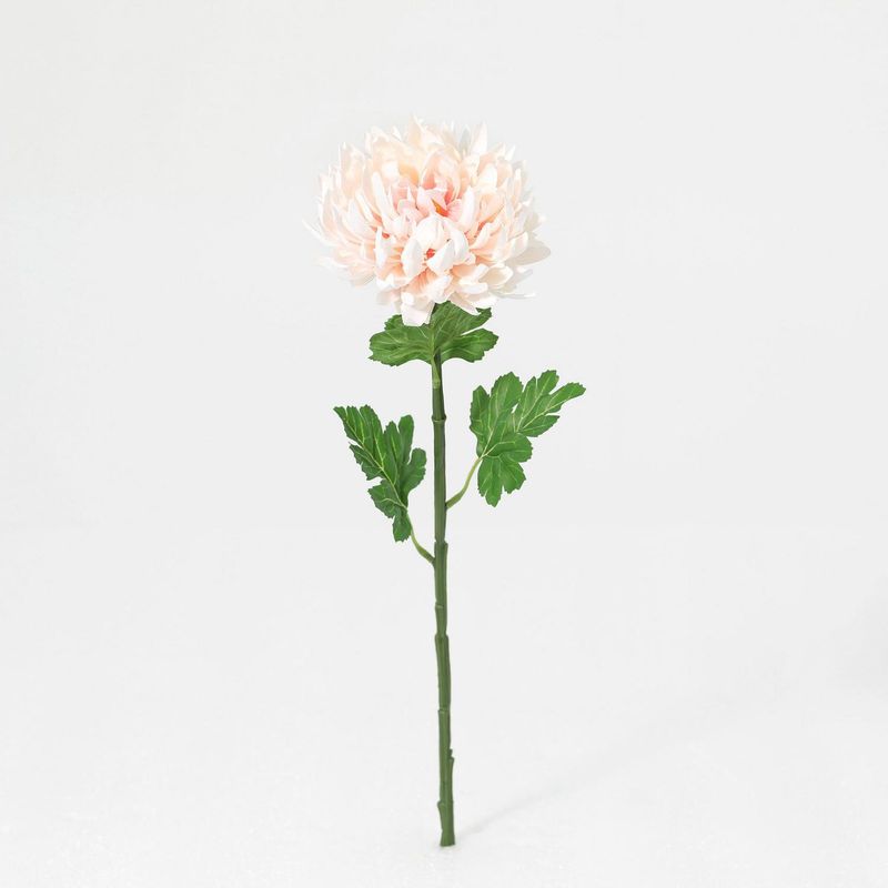 JUST HOME COLLECTION - Vara flor artificial crisantemos rosa 55 cm