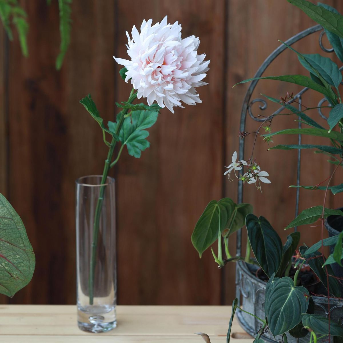 JUST HOME COLLECTION - Vara Artificial Crisantemos 55 cm Rosa