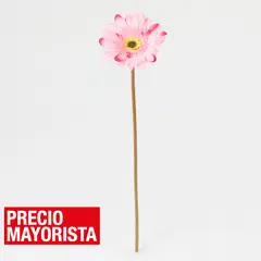 JUST HOME COLLECTION - Vara flor artificial gerbera rosada 51 cm