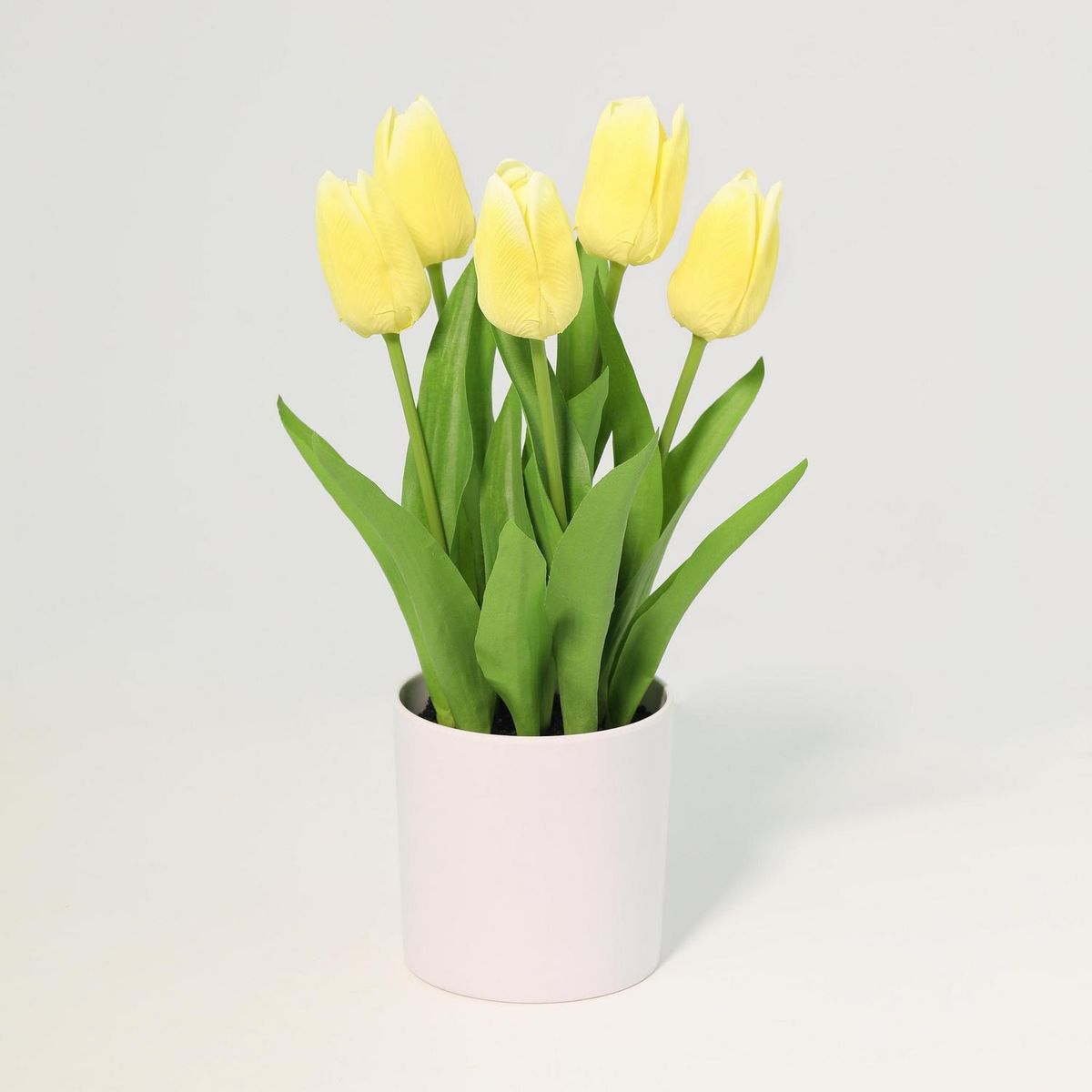 JUST HOME COLLECTION - Planta Artificial Tulipan 36 cm Amarillo