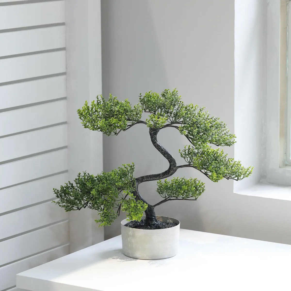 JUST HOME COLLECTION - Planta Artificial Bonsai 45 cm Verde