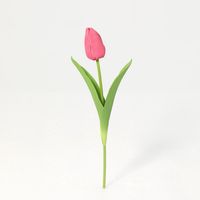 Vara Flor Artificial Tulipan 57 cm Rosado