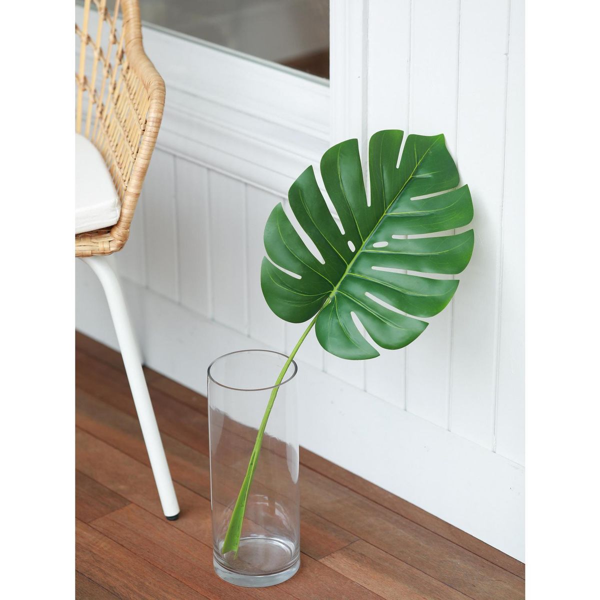 JUST HOME COLLECTION - Vara Hoja Artificial Monstera 67 cm Verde
