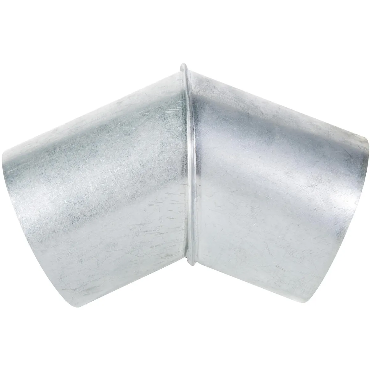 COYAHUE - Codo para tubo acero galvanizado 3.5" 45º