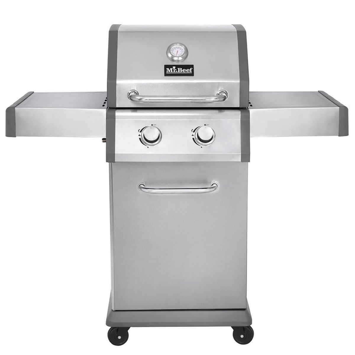 MR BEEF - Parrilla a gas Acero Inox 2Q Expert