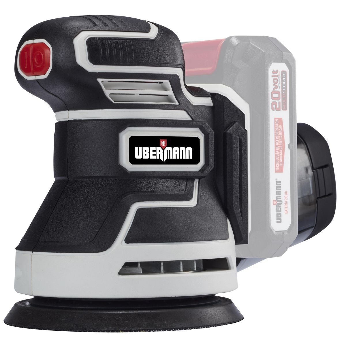 UBERMANN - Lijadora Roto Orbital Inalámbrica 5" 20 V Brushless sin Batería
