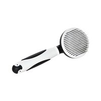 Cepillo Redondo Autolimpiante Para Mascotas Perros