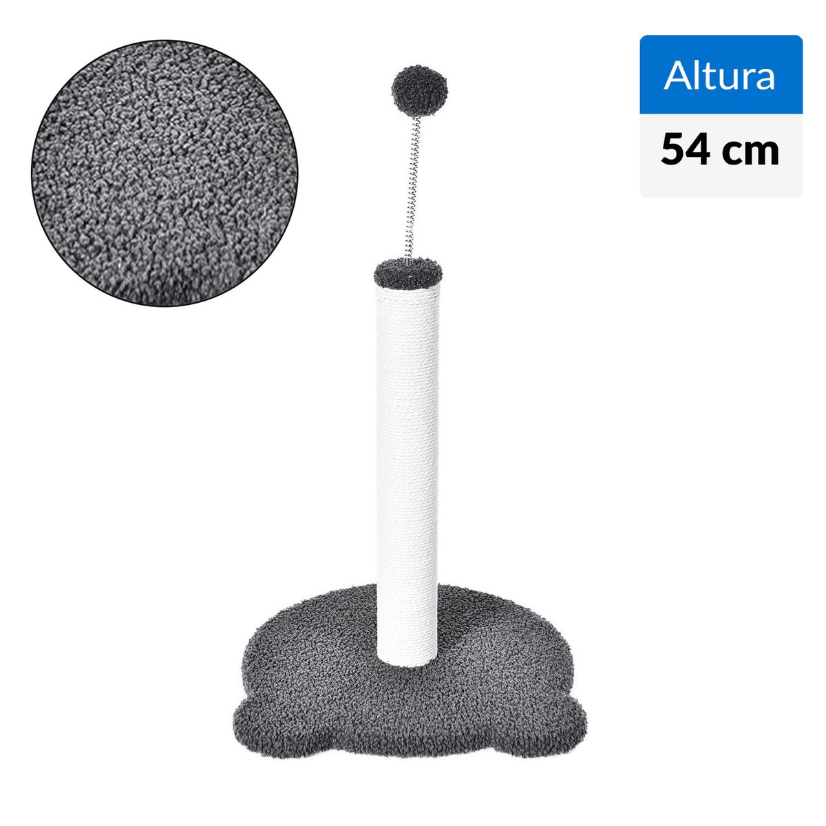 PETIZOOS - Rascador de gato 54 cm