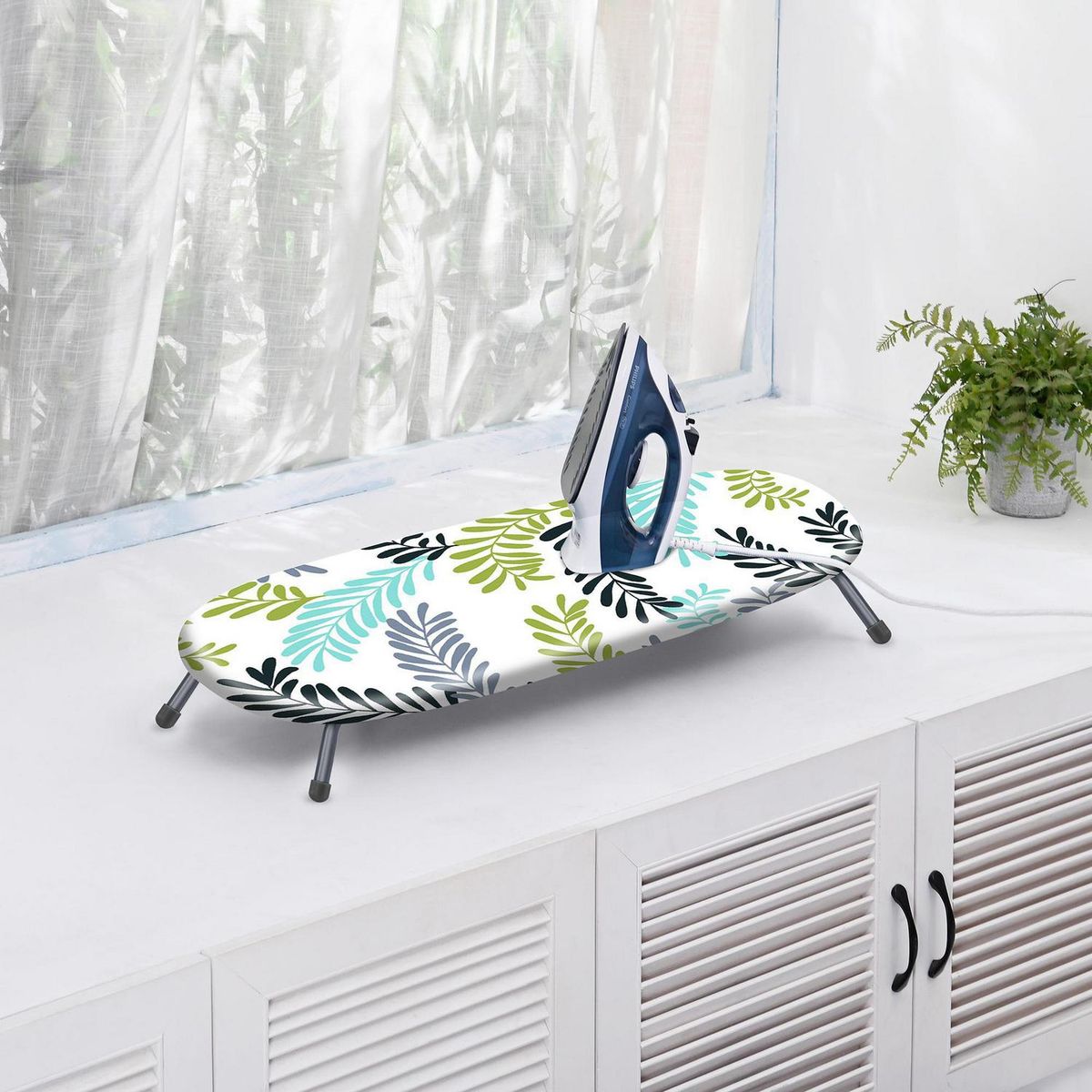 KLEINE WOLKE - Tabla de Planchar Plegable Kleine Wolke Altura Regulable 81.3x30.5 cm