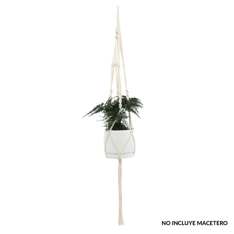 Colgador Macramé 125 Cm Para Macetas