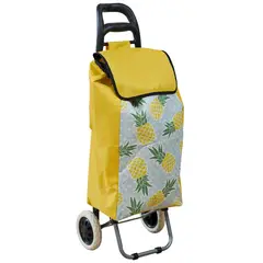 JUST HOME COLLECTION - Carro de compras diseño piña