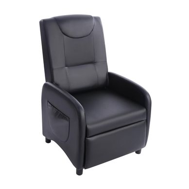 Bergere 1 cuerpo BRIO 64x126x103 cm Negro