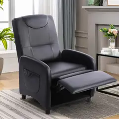 JUST HOME COLLECTION - Bergere 1 cuerpo BRIO 64x126x103 cm Negro