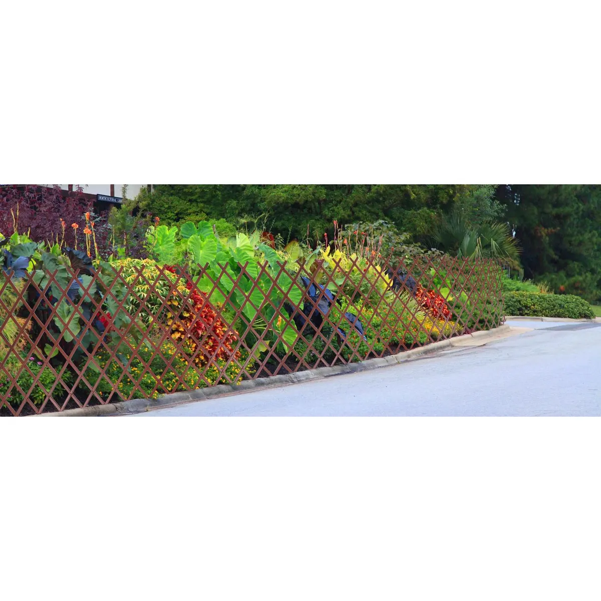 JUST HOME COLLECTION - Cerco Extensible PVC 1x2 metros Café