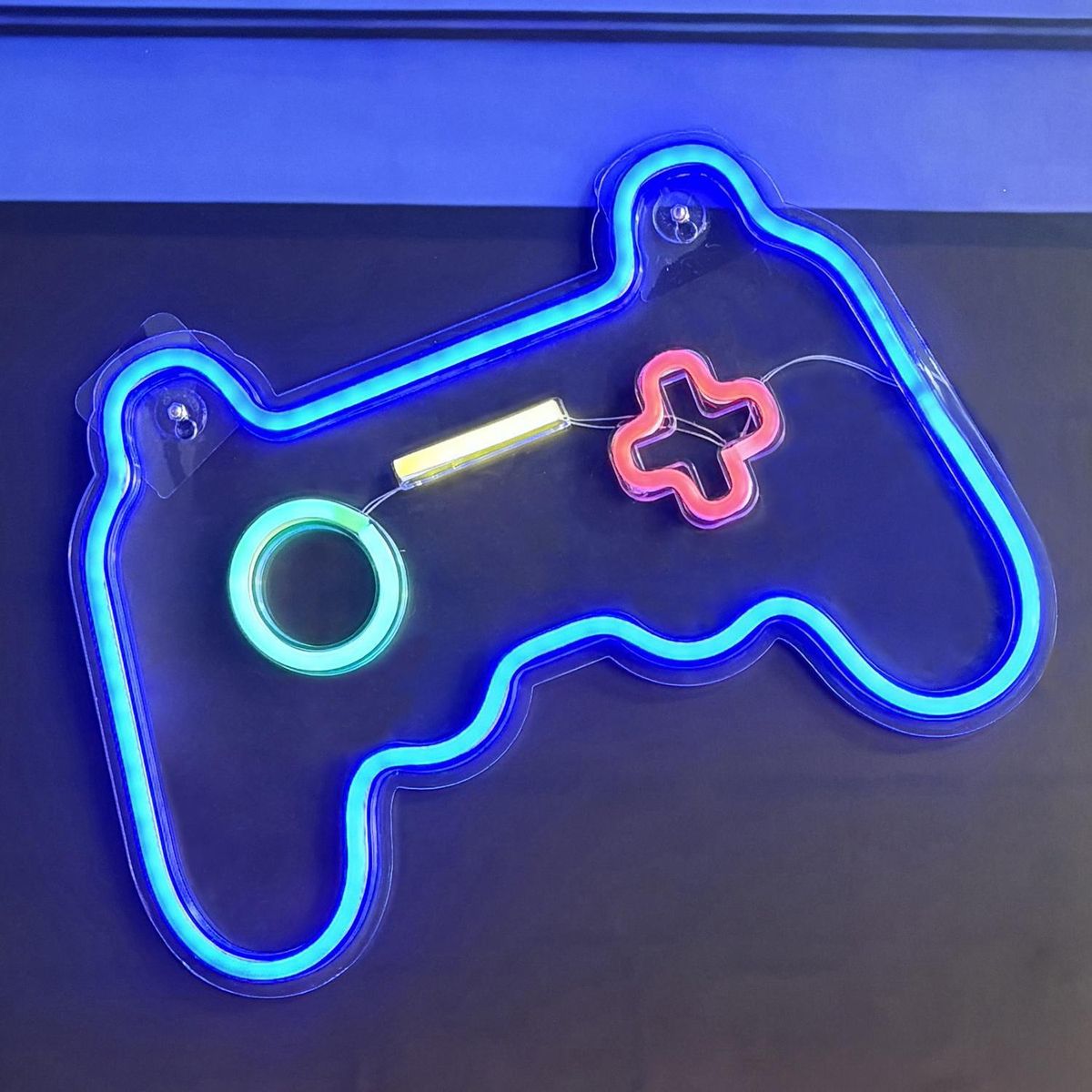 JUST HOME COLLECTION - Lámpara Led Joystick Multicolor 41x27.5 cm