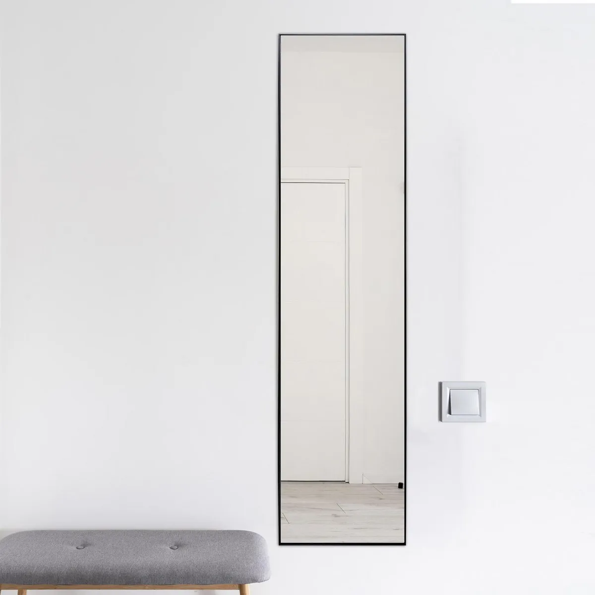 JUST HOME COLLECTION - Espejo Deco Rectangular 30x150 cm