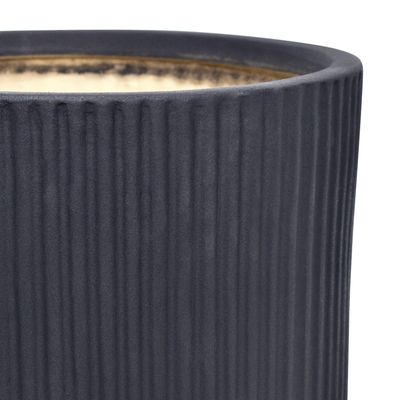 Imagen 2 del producto Macetero Vitoria de Cerámica 25x26 cm Negro