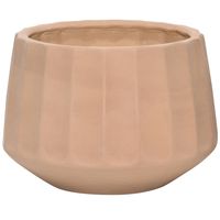 Macetero Vitoria de Cerámica 36x25 cm Marrón