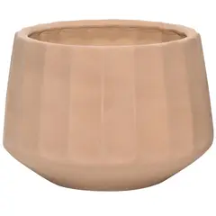 JUST HOME COLLECTION - Macetero cerámica color terracota 36x25 cm