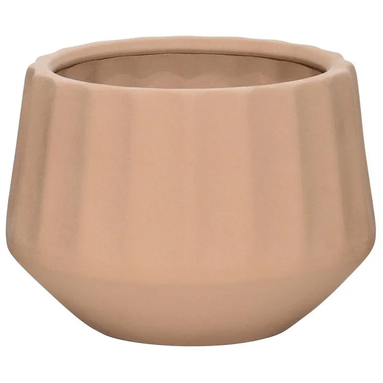 Macetero Vitoria de Cerámica 25x18 cm Terracota