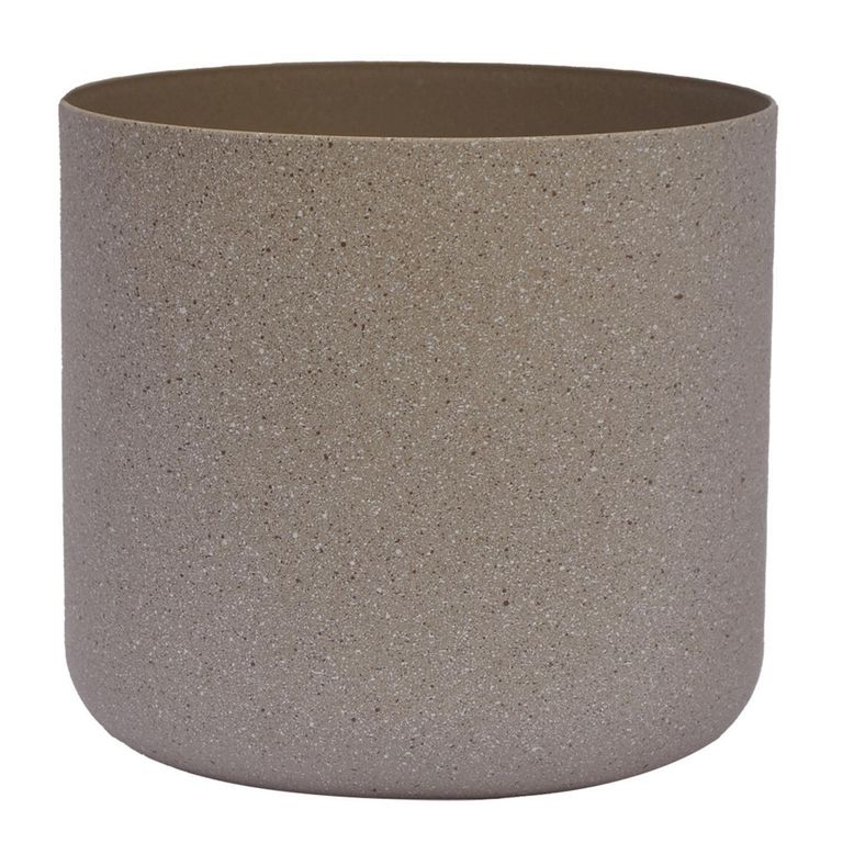 Macetero Denver de Plástico 22x20 cm Beige