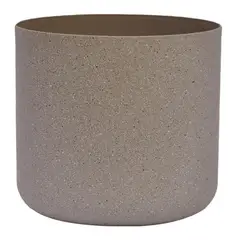 JUST HOME COLLECTION - Macetero denver color beige 14x12,5 cm