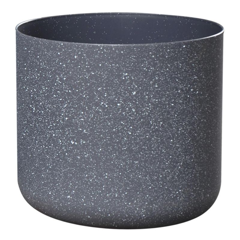 JUST HOME COLLECTION - Macetero Denver de Plástico 16x15 Plomo
