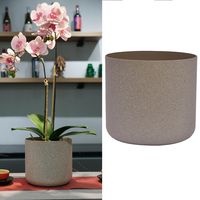 Macetero Denver de Plástico 18x17 cm Beige