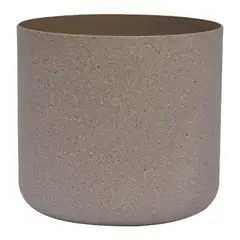 JUST HOME COLLECTION - Macetero Denver de Plástico 18x17 Beige