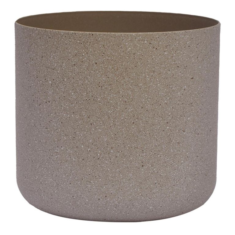 Macetero Denver de Plástico 16x15 cm Beige
