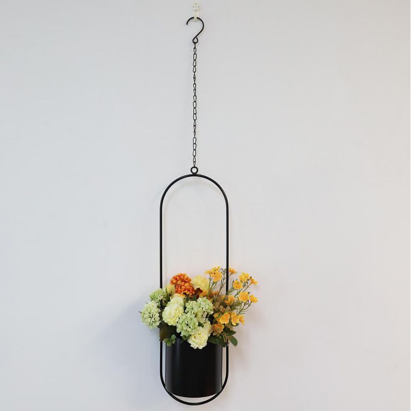 JUST HOME COLLECTION - Portamacetero colgante negro 55 cm