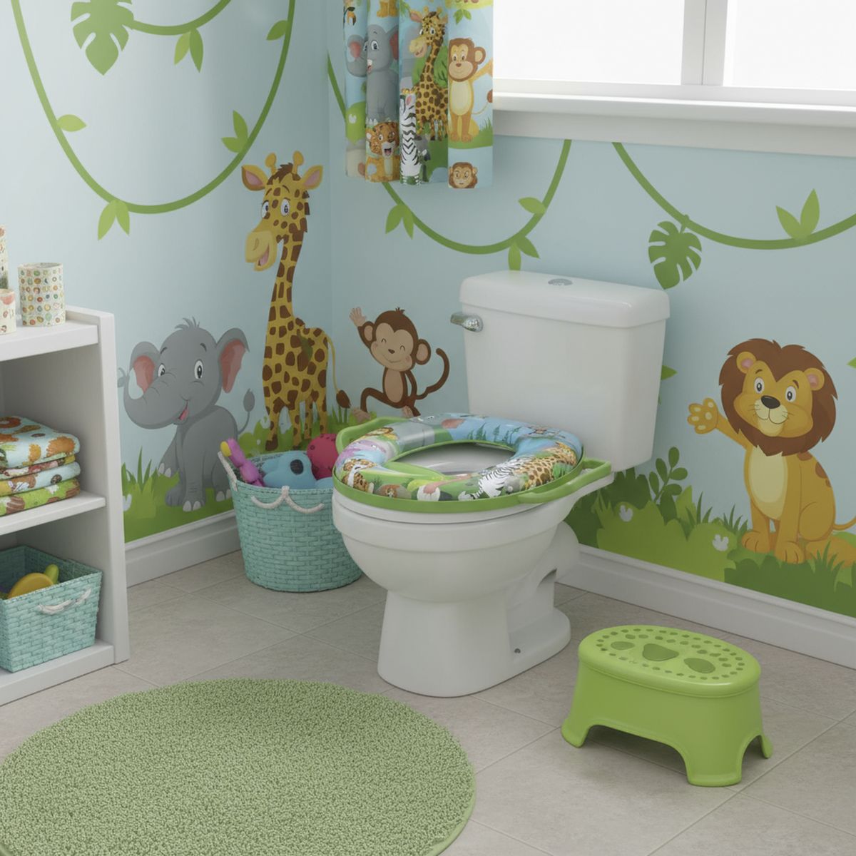 SENSI DACQUA - Asiento wc niño verde