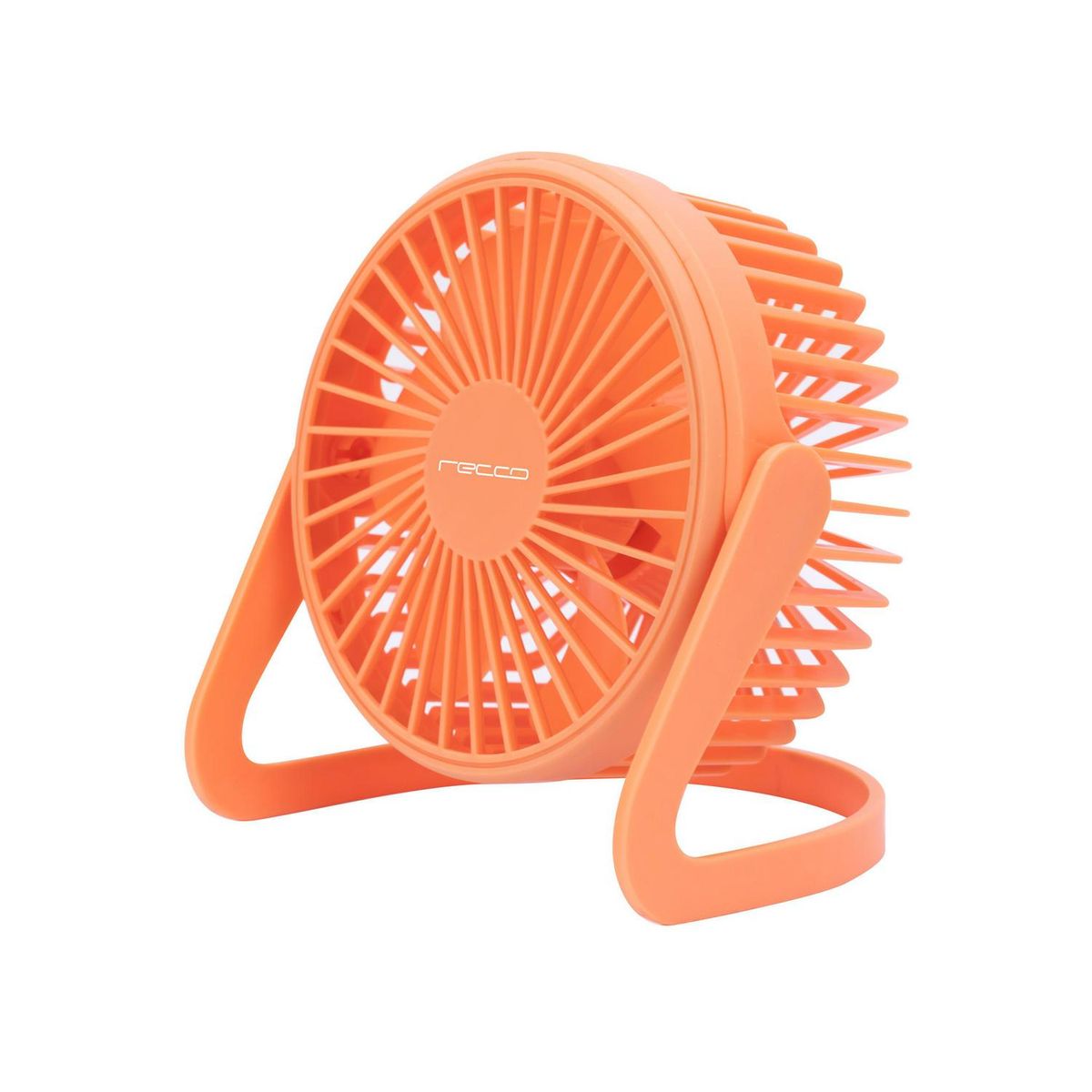 RECCO - Ventilador Box USB naranjo