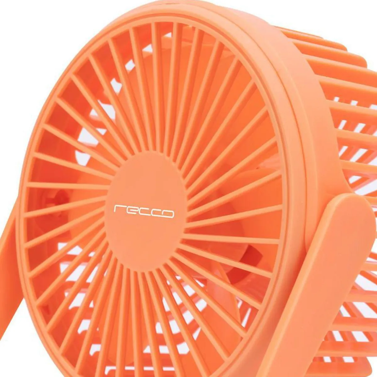 RECCO - Ventilador Box USB naranjo