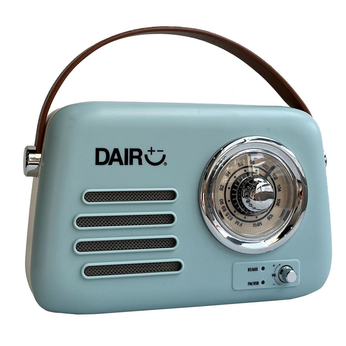 DAIRU - Parlante radio retro celeste