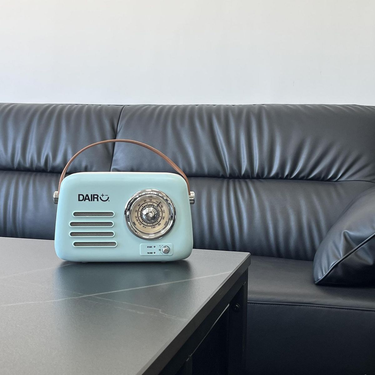 DAIRU - Parlante radio retro celeste