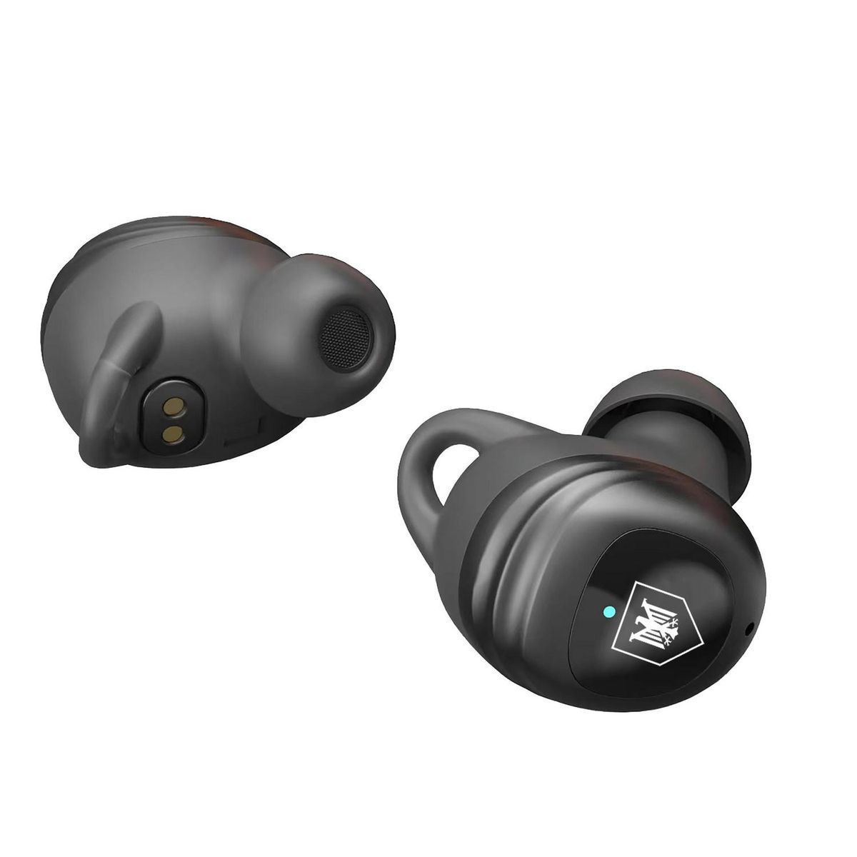 UBERMANN - Audífonos earbuds carga solar TWS