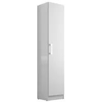 Despensa 1 puerta blanco 161x35x32 cm