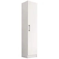 Mueble Utilero 1 puerta Blanco 161x35x32 cm