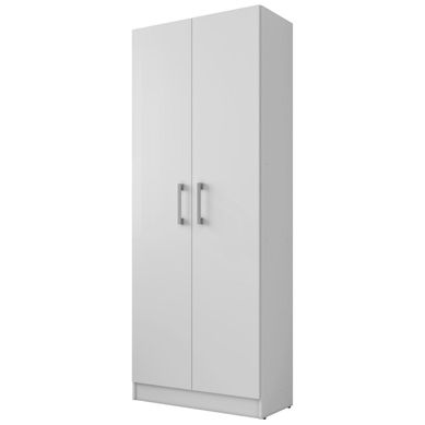 Despensa 2 puertas Blanco 162x61x32 cm