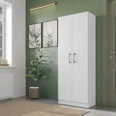 KIT PARANA - Despensa 2 puertas Blanco 162x61x32 cm
