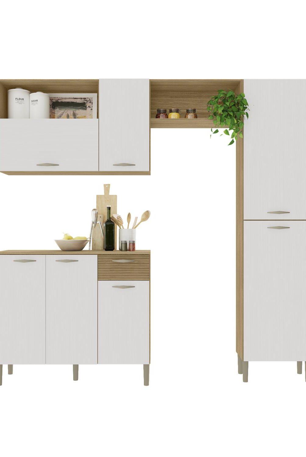KIT PARANA - Kit Mueble Cocina Diamante 199x206x36 cm