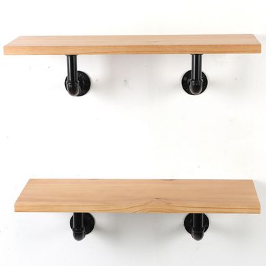 Set repisas madera 2 unidades
