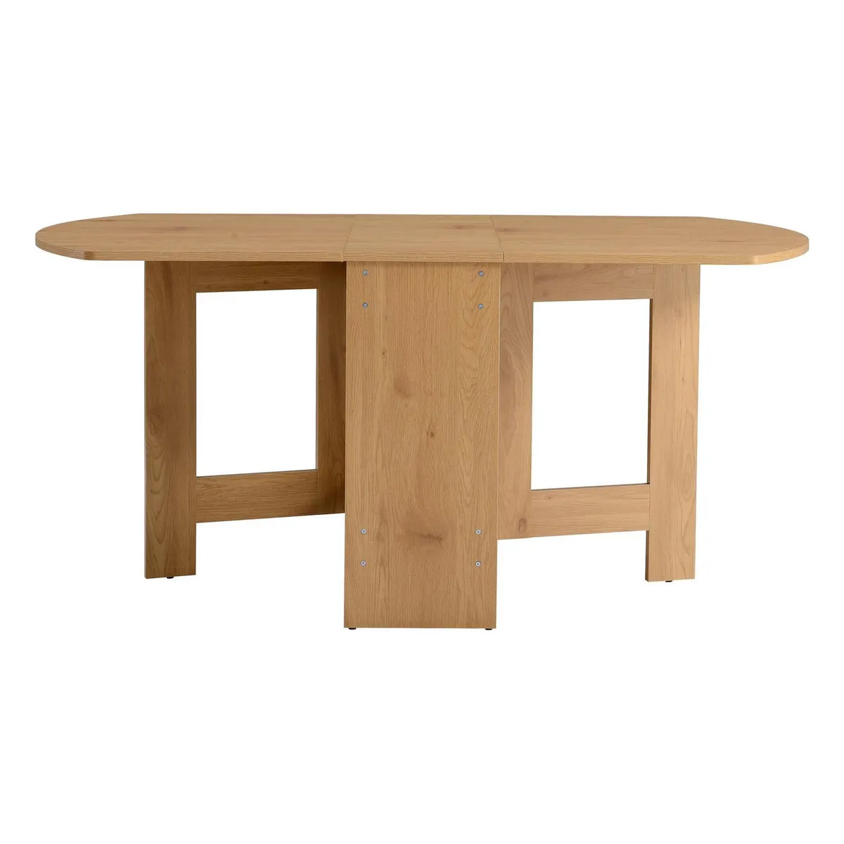 JUST HOME COLLECTION - Mesa de comedor plegable Dora 80x163x75 cm