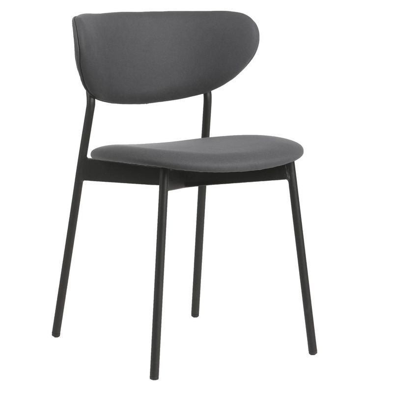JUST HOME COLLECTION - Silla Comedor Dina Gris 48x44x75 cm