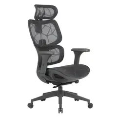 JUST HOME COLLECTION - Silla Escritorio Ergonómica Belisa Black