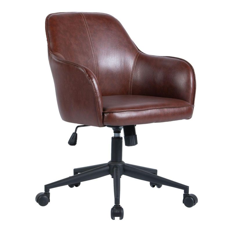 JUST HOME COLLECTION - Silla Escritorio Mario Café