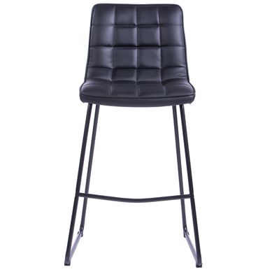 Silla bar PU negra Belma