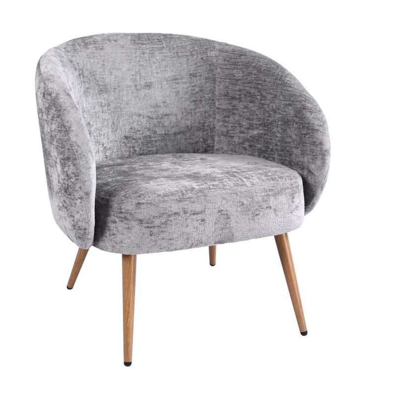 JUST HOME COLLECTION - Poltrona PERMA Gris 73x68x70 cm