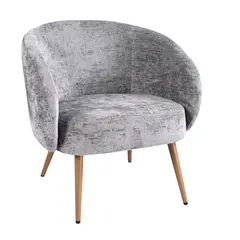 JUST HOME COLLECTION - Poltrona PERMA Gris 73x68x70 cm